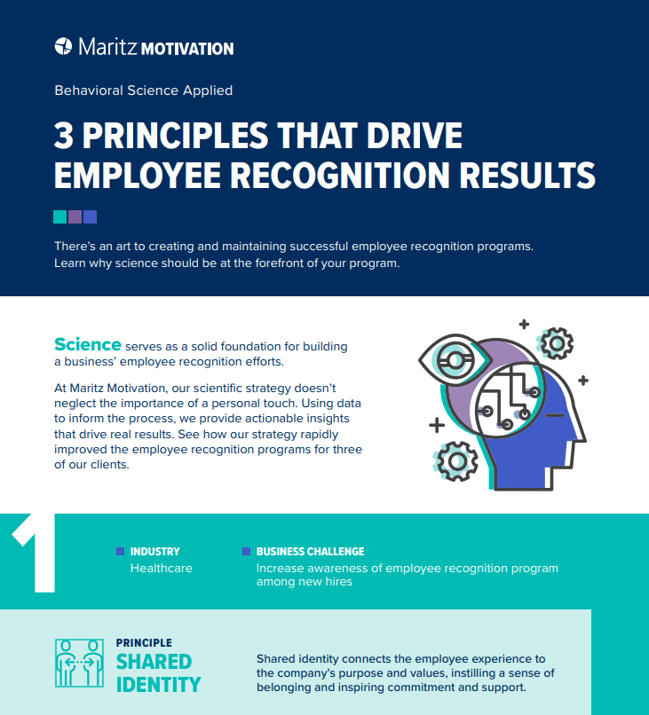 3 principles that drive employee recognition results